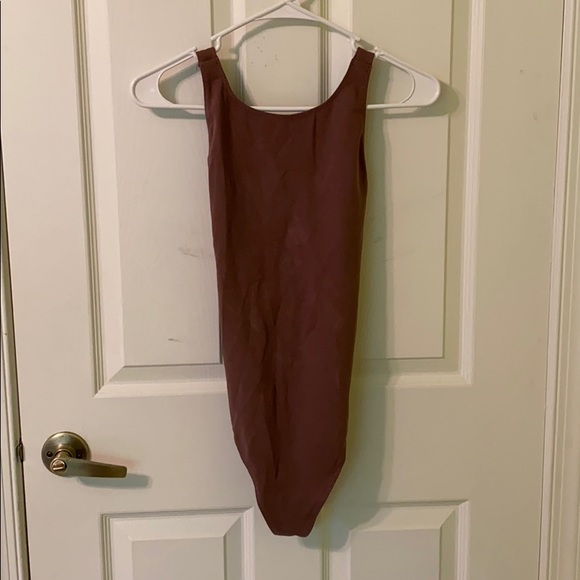 Aritzia Other - NWT NEVER WORN Aritzia Brown Bodysuit